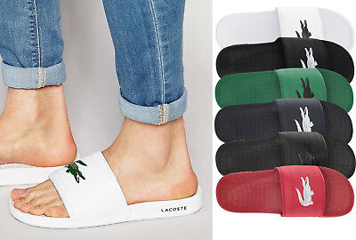 lacoste slide sandals