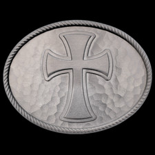 Gothic Cross Belt Buckle