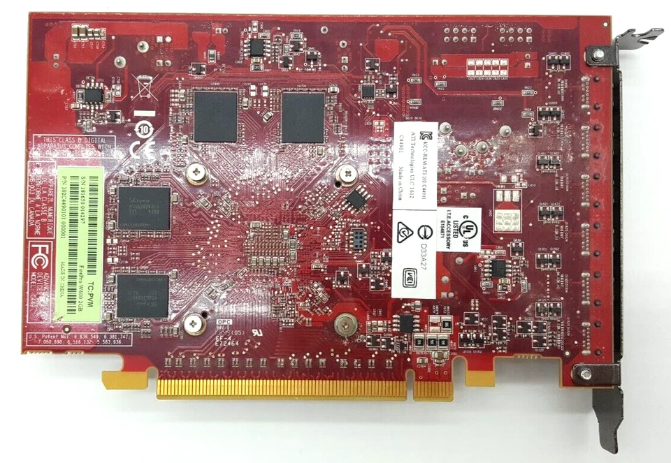 AMD FirePro W600 PCIe x16 3.0 128-Bit Graphics Card | 2GB GDDR5 1000MHz - Image 4 of 4