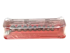 Snap On Tools NEW 110TMDY 10pc 1/4" Drive SAE 12pt Shallow Chrome Socket Set USA
