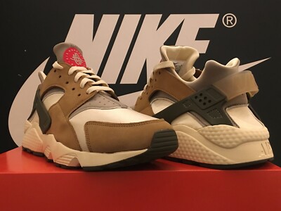 DS 2021 NIKE AIR HUARACHE LE UK11 EU46 STUSSY OAK OG PERSIAN 1 90 95 BW 95 RARE