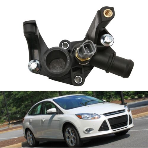 2X(7M5G-8K556-AC Cooling System Thermostat Housing for Fiesta Focus 2012- - Afbeelding 1 van 6