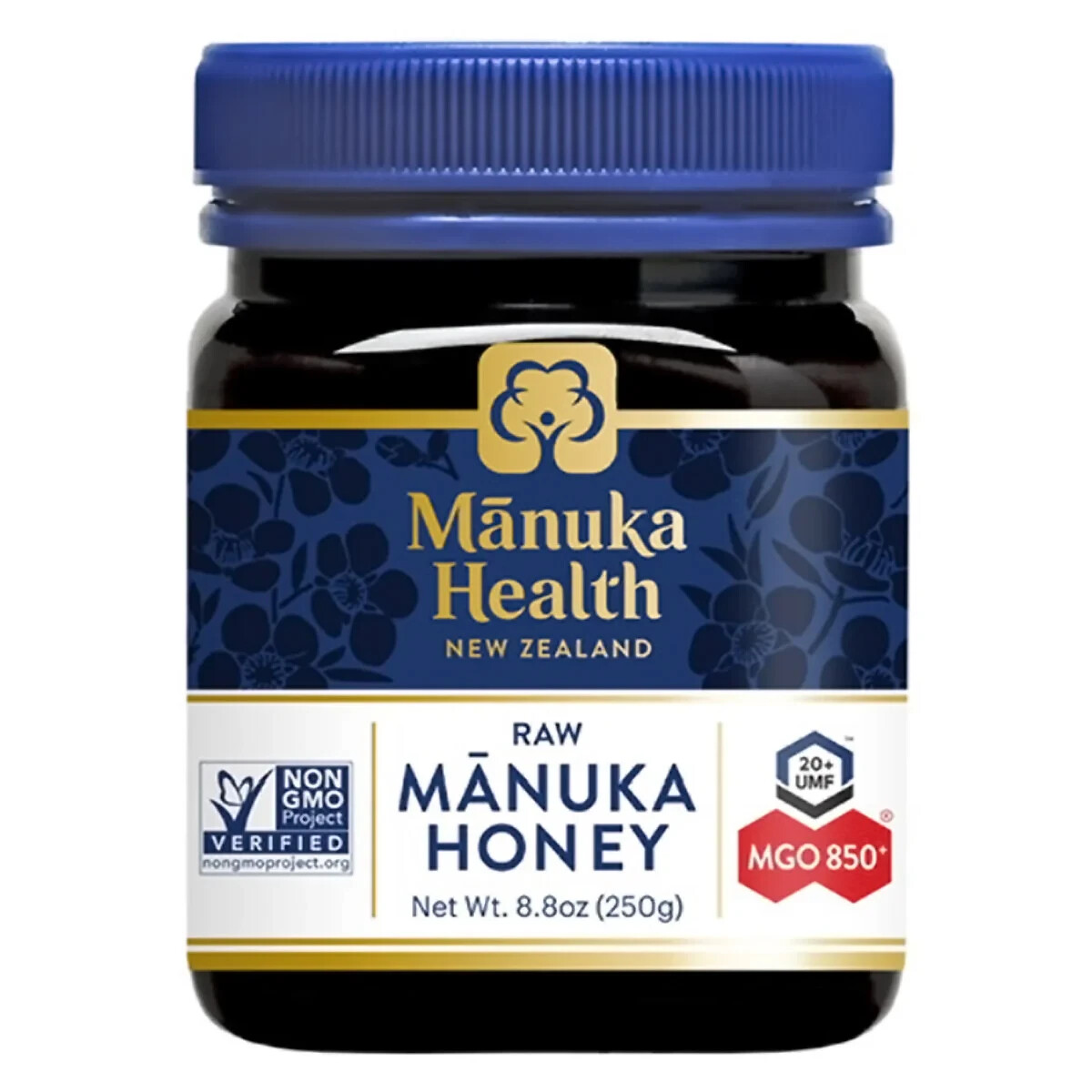 Manuka Health UMF 20+ MGO 850+ Honey Raw Unpasteurized Ultra High