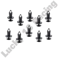 Factory Image Racing Plastic 10 pack Push Rivets clips fairing 8mm x 20mm x 20mm