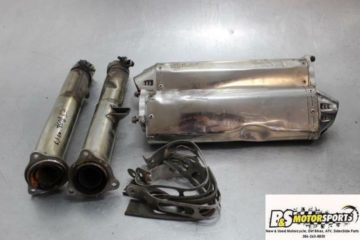 2005 Suzuki Hayabusa Busa Gsxr1300 Yoshimura Dual Exhaust 2005 Suzuki Hayabusa Busa Gsxr1300 Yoshimura Dual Exhaust