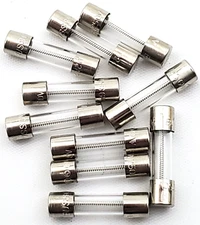 Lot of 10 Bussmann GMD2 250 Volt 2 Amp 5x20 MM Slow Blow Glass fuses