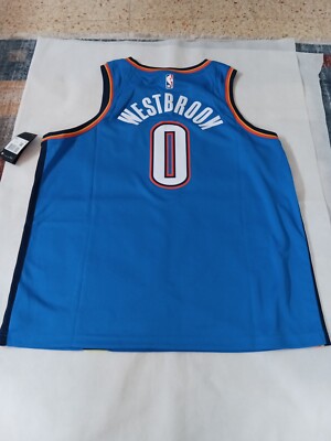 Nike OKC Thunder Russell Westbrook Mens XXL Swingman Jersey AV4955