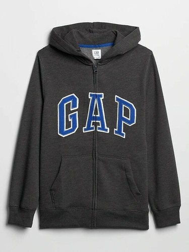 Gap Logo Zip Hoodie For Boy's Size M 