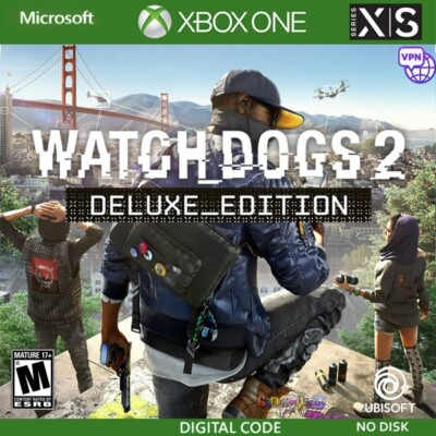 Watch Dogs 2 Deluxe Edition Xbox One, X|S Key  Argentina Region  VPN WW  No Disc