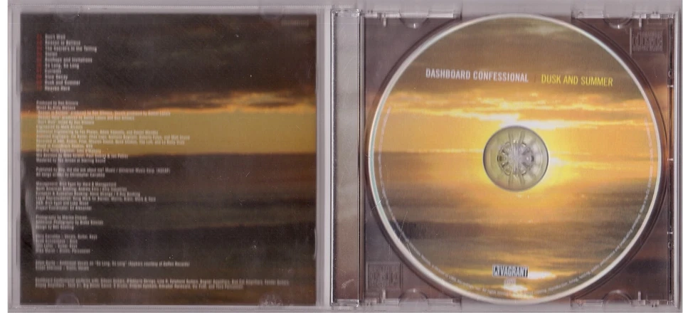 Dashboard Confessional - Dusk And Summer (CD 2006) - Bild 3 von 3