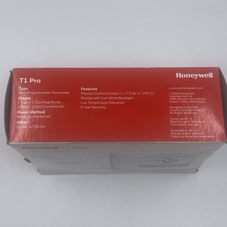 Honeywell PRO TH1110D2009 T1 NonProgrammable Thermostat 85267344920 eBay