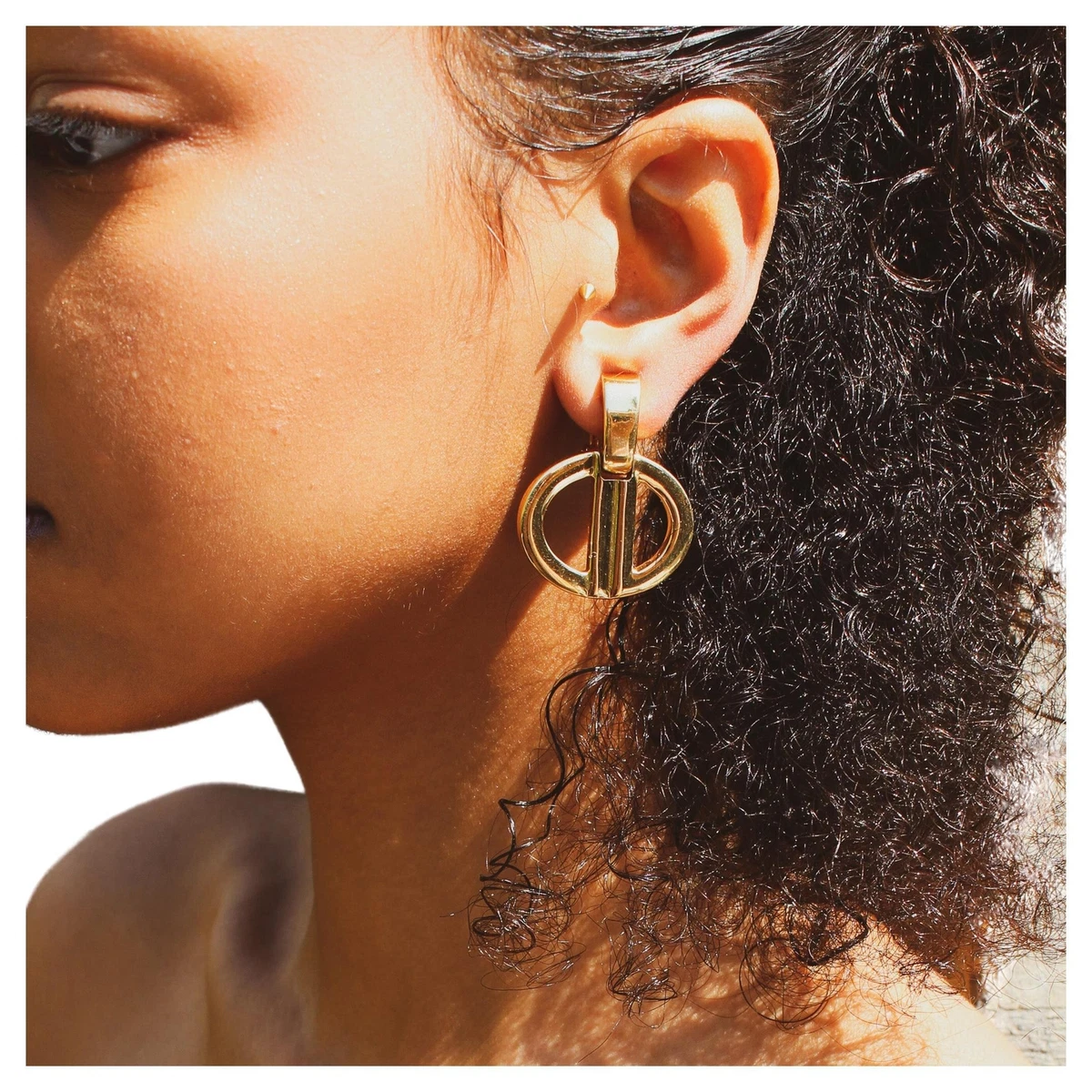 Dior clearance earrings vintage