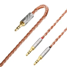 XIUSHAOT Copper Upgrade Cable for Hifiman Headphones 3.5mm to Dual 3.5mm