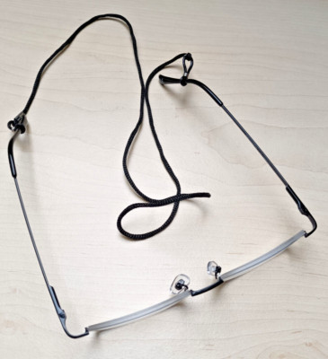 3x Brillenband Brillenkordel schwarz klassik Brille Brillenschnur klassisch