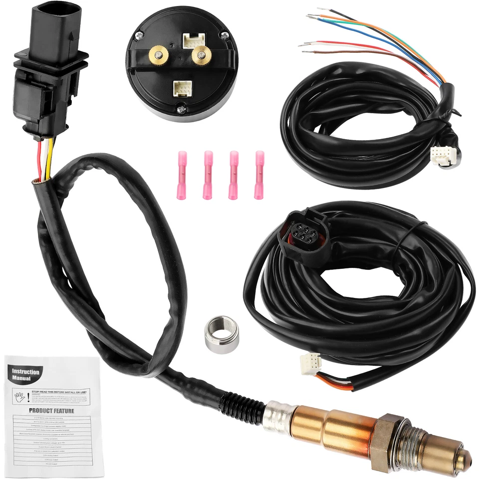 Wideband Sensor Gauge For 30-0300 X-series AFR O2 UEGO Air Fuel Ratio Gauge Kit Foto 4 de 4