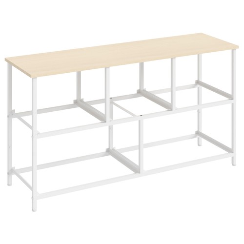 Ufurniture Chest of 5 Drawers Lowboy Storage Cabinet Tower Dresser TV Stand Unit - Picture 8 of 8