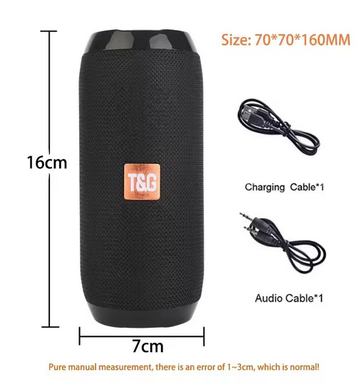 Enceinte sans fil Bluetooth portable de 1200 mAH couleur camouflage - 2