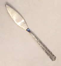 Oneida CHERIE Deluxe Master Butter Knife Cheese Jelly Jam Spreader Floral Scroll