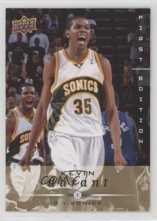 2008-09 Upper Deck First Edition Gold Kevin Durant #177 0e3