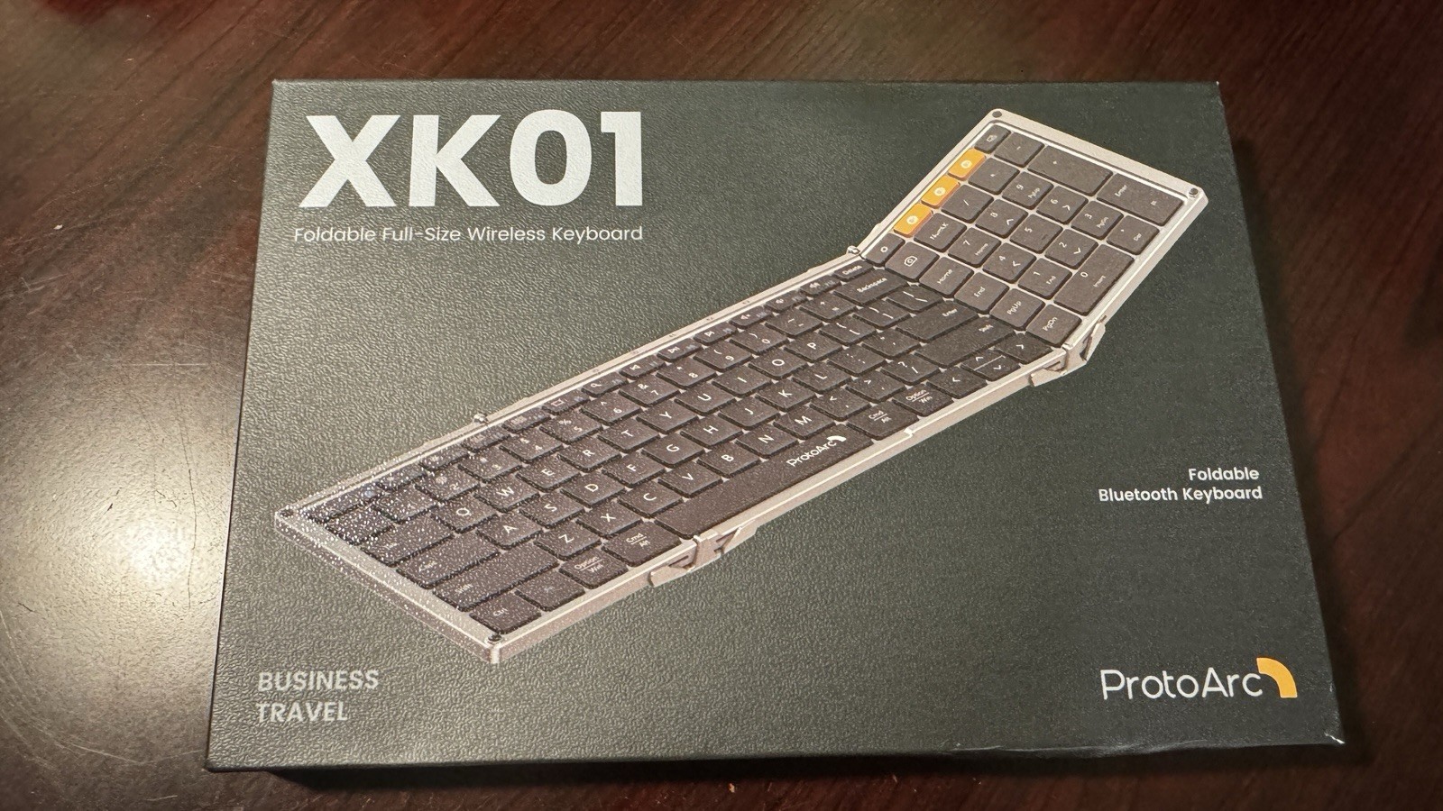ProtoArc XK01 Foldable Wireless Bluetooth Keyboard for Travel