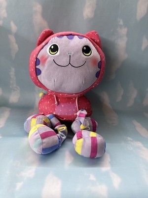 Gabby's Dollhouse DJ Catnip 19'' Cuddle Pillow Cat Tote B