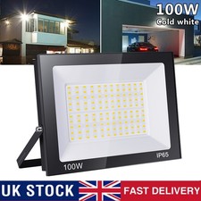 100Watt LED Floodlight Spot Light Security Flood Lights Outdoor Garden Wall Lamp