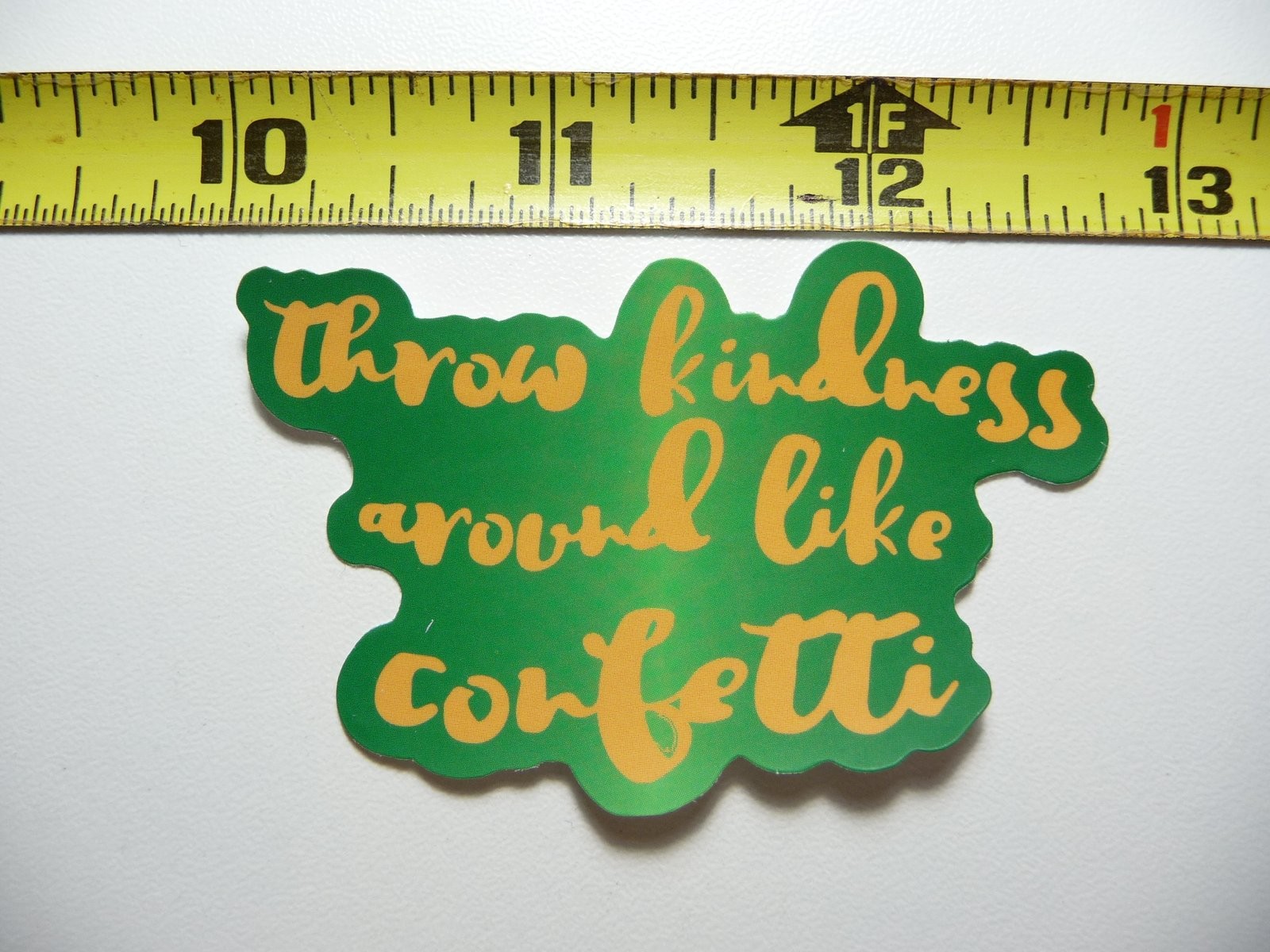 Kindness Confetti Motivational Sticker Positive Attitude Decal