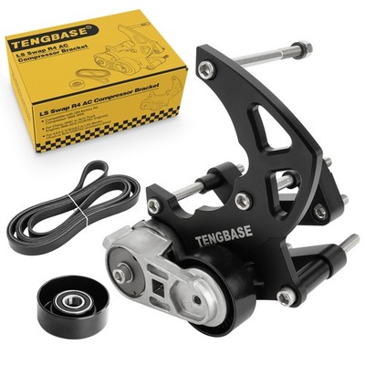 LS R4 AC Compressor Bracket Kit - High Mount Bracket for Chevrolet GMC SUV Tr...