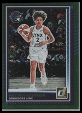 2025 Donruss WNBA #72 Natisha Hiedeman Green Shimmer