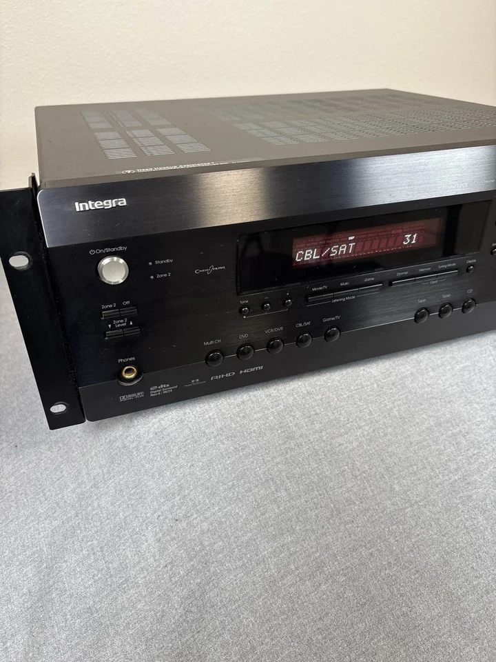 Integra DTR-4.9 AV Receiver Home Theater Stereo 60Hz 4.9A - Image 2 of 4