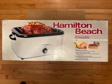 Hamilton Beach 18 Quart Electric Roaster Oven Extra-Large #32180 **NAME ON TOP**