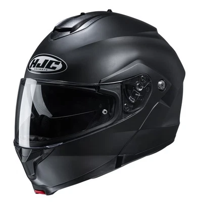 HJC C91N Solid Semi Flat Black schwarz matt Gr. L Motorradhelm Klapphelm ECE2206 - Bild 1 von 2