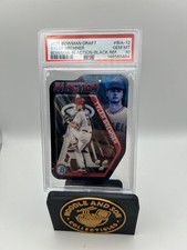 2025 Bowman 1st Tyler Bremner In Action Die cut Black parallel 3/10 PSA 10