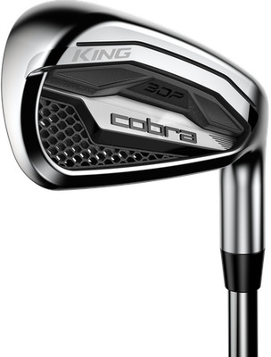 Left Handed Cobra King 5-PW, GW Iron Set Regular Steel FST KBS Tour Lite New