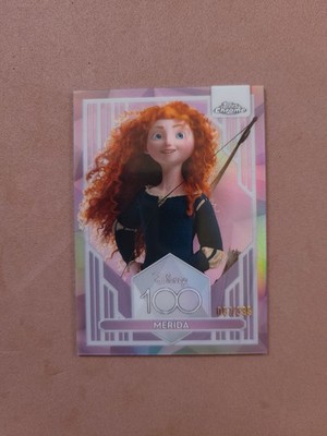 2023 Topps Chrome Disney Merida #37 Pink Refractor /399