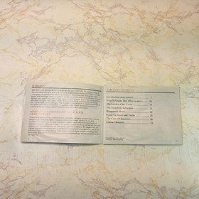 Ghoul School NES Manual Booklet for Nintendo Original Complete