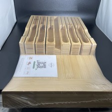 VaeFae bamboo drawer organizer For Knives