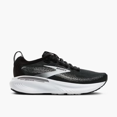 Brooks Women s Adrenaline GTS 25 Black Grey White Running Shoes