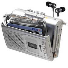 KLIM K8 Cassette Tape Player Portable - Recorder - New Silver