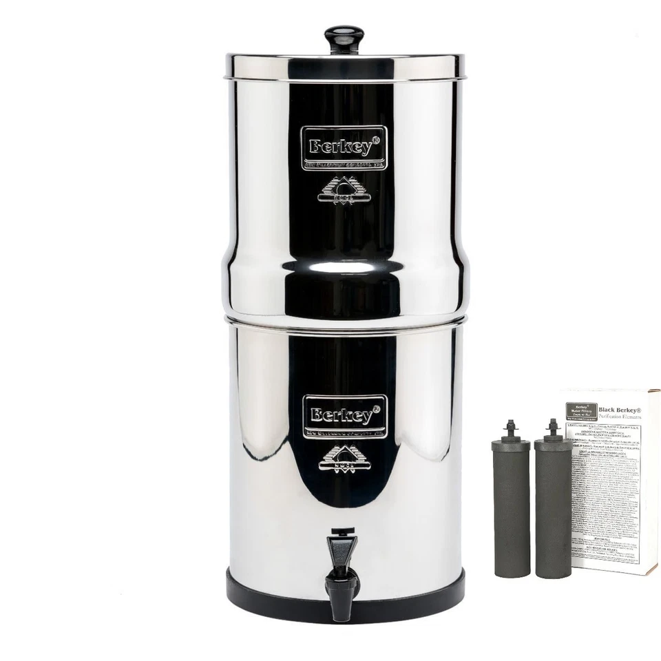 Berkey Water Filter System With 2 Black BB9-2 Filters Brand New - Image 3 of 3