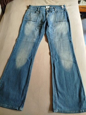 Hellblau Boot Cut Jeans Gr 42 Mit Ausgefallenen Vordertaschen Von X-mail