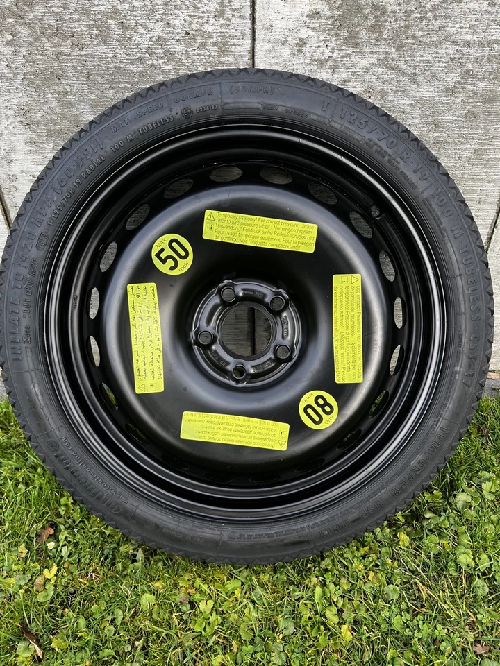 Reserverad Notrad Ersatzrad Audi A4 8K A5 8T 8F VW Golf Passat 5x112 8K0601027D - Bild 2 von 4