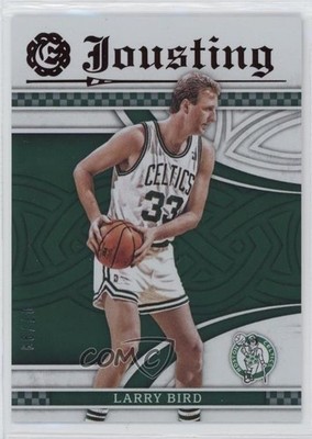 2016-17 Panini Excalibur Jousting Left Red 7/99 Larry Bird #25 HOF 7m4