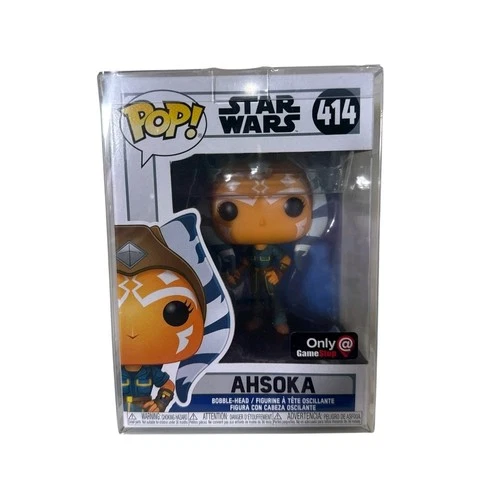 Funko Pop! Vinyl: Ahsoka #414 Star Wars GameStop Exclusive Bobblehead Figure