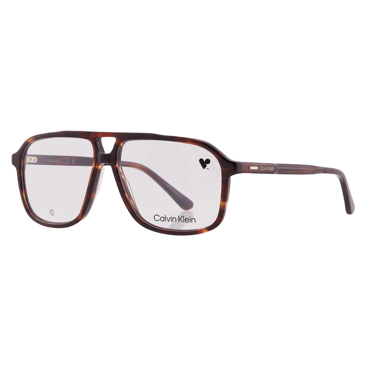 CALVIN KLEIN Eyeglasses CK19704-453-52 Size 52/16/rectangular BRAND NEW W CASE Calvin Klein Brown Metal Eyeglass Frames for sale | eBay main image 2