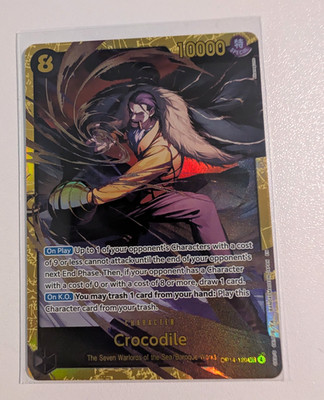 One Piece Card Game Crocodile Charakterkarte Special, Englisch Near Mint