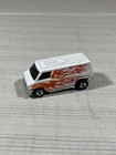MINT Hot Wheels Super Van White w/ Flames 1974 Mattel Hong Kong Vintage I1