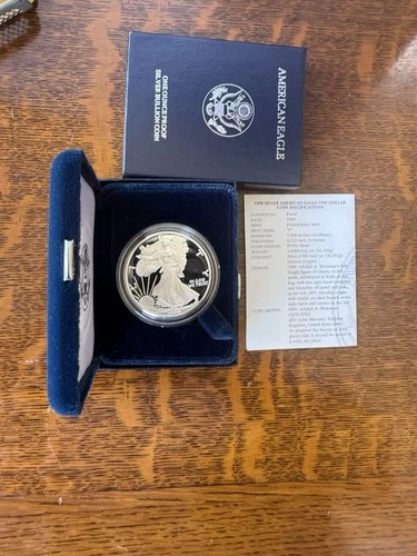 SILVER 1998 PROOF EAGLE