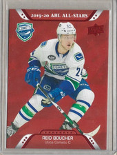 Reid Boucher Vancouver Canucks 2020-21 UD AHL Stars Red #215