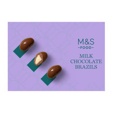 Marks & Spencer M&S Milk Chocolate Brazil Nuts 150g (Pack of 2) – Luxury Snack